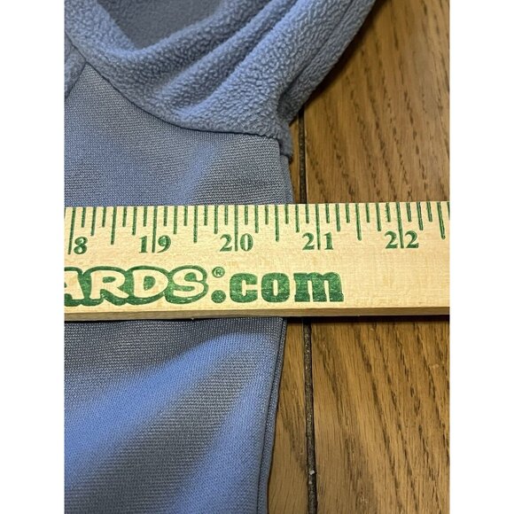 IZOD Blue Full Zip Fleece Jacket Women's Size Medium‎ Preppy Classic Athleisure - Picture 4 of 14